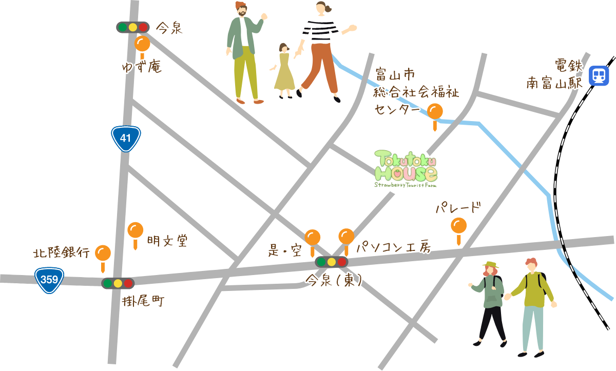 富山市今泉の地図