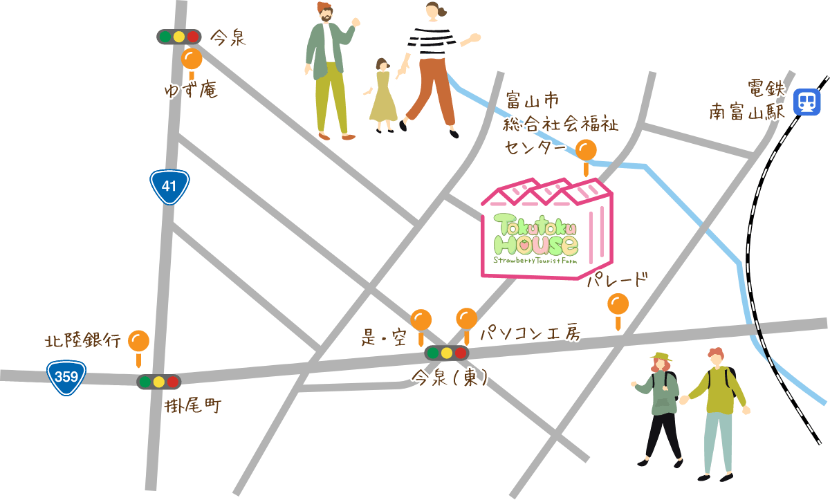 富山市今泉の地図